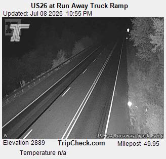 US26 at Run Away Truck Ramp